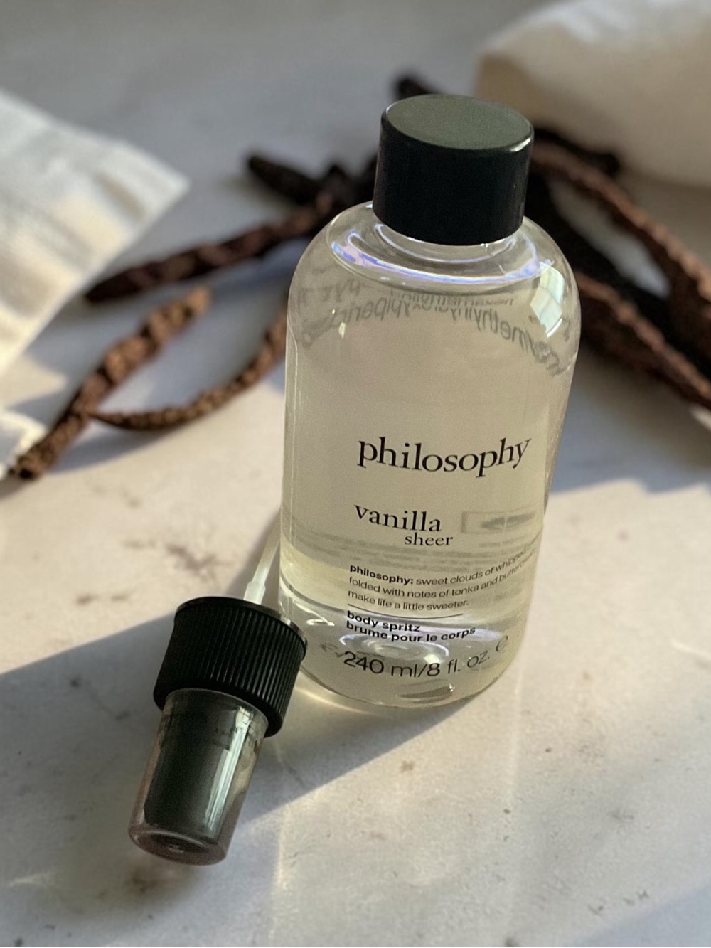 Philosophy Vanilla Sheer Body Spritz – 8 fl oz.